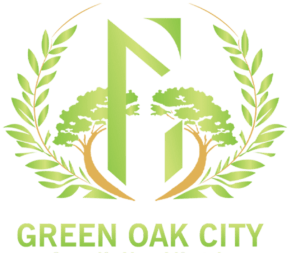 Green oak City logo